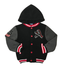 Boys Varsity Jacket Casual Outerwear With Hoodie